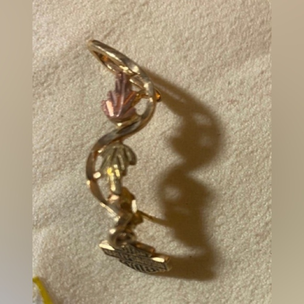 Harley Davidson Rose Gold Earring “Climbers” Stamper